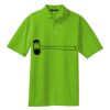 Poly Bamboo Charcoal Birdseye Jacquard Polo Thumbnail