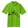 Poly Bamboo Charcoal Birdseye Jacquard Polo Thumbnail