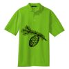 Poly Bamboo Charcoal Birdseye Jacquard Polo Thumbnail