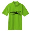 Poly Bamboo Charcoal Birdseye Jacquard Polo Thumbnail