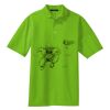 Poly Bamboo Charcoal Birdseye Jacquard Polo Thumbnail