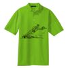 Poly Bamboo Charcoal Birdseye Jacquard Polo Thumbnail