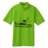 Poly Bamboo Charcoal Birdseye Jacquard Polo Thumbnail