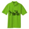 Poly Bamboo Charcoal Birdseye Jacquard Polo Thumbnail