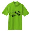 Poly Bamboo Charcoal Birdseye Jacquard Polo Thumbnail