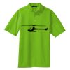 Poly Bamboo Charcoal Birdseye Jacquard Polo Thumbnail