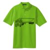 Poly Bamboo Charcoal Birdseye Jacquard Polo Thumbnail