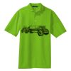 Poly Bamboo Charcoal Birdseye Jacquard Polo Thumbnail