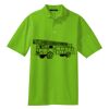 Poly Bamboo Charcoal Birdseye Jacquard Polo Thumbnail