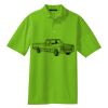 Poly Bamboo Charcoal Birdseye Jacquard Polo Thumbnail