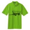 Poly Bamboo Charcoal Birdseye Jacquard Polo Thumbnail