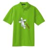 Poly Bamboo Charcoal Birdseye Jacquard Polo Thumbnail