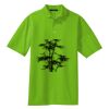 Poly Bamboo Charcoal Birdseye Jacquard Polo Thumbnail