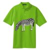 Poly Bamboo Charcoal Birdseye Jacquard Polo Thumbnail