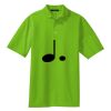 Poly Bamboo Charcoal Birdseye Jacquard Polo Thumbnail