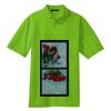 Poly Bamboo Charcoal Birdseye Jacquard Polo Thumbnail