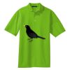 Poly Bamboo Charcoal Birdseye Jacquard Polo Thumbnail