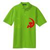 Poly Bamboo Charcoal Birdseye Jacquard Polo Thumbnail