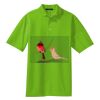 Poly Bamboo Charcoal Birdseye Jacquard Polo Thumbnail