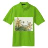 Poly Bamboo Charcoal Birdseye Jacquard Polo Thumbnail