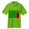 Poly Bamboo Charcoal Birdseye Jacquard Polo Thumbnail