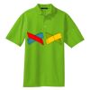 Poly Bamboo Charcoal Birdseye Jacquard Polo Thumbnail