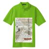 Poly Bamboo Charcoal Birdseye Jacquard Polo Thumbnail