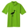 Poly Bamboo Charcoal Birdseye Jacquard Polo Thumbnail