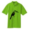 Poly Bamboo Charcoal Birdseye Jacquard Polo Thumbnail