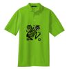 Poly Bamboo Charcoal Birdseye Jacquard Polo Thumbnail