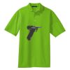 Poly Bamboo Charcoal Birdseye Jacquard Polo Thumbnail