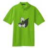 Poly Bamboo Charcoal Birdseye Jacquard Polo Thumbnail