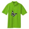 Poly Bamboo Charcoal Birdseye Jacquard Polo Thumbnail