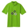 Poly Bamboo Charcoal Birdseye Jacquard Polo Thumbnail