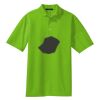 Poly Bamboo Charcoal Birdseye Jacquard Polo Thumbnail