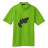 Poly Bamboo Charcoal Birdseye Jacquard Polo Thumbnail