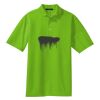 Poly Bamboo Charcoal Birdseye Jacquard Polo Thumbnail