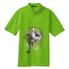 Poly Bamboo Charcoal Birdseye Jacquard Polo Thumbnail