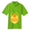 Poly Bamboo Charcoal Birdseye Jacquard Polo Thumbnail